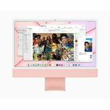Apple iMac MQRT3B/A All-in-One Computer - Apple M3 Octa-core (8 Core) - 8 GB RAM - 256 GB SSD - 61 cm (24") 4.5K 4480 x 2520 - Desktop - Pink