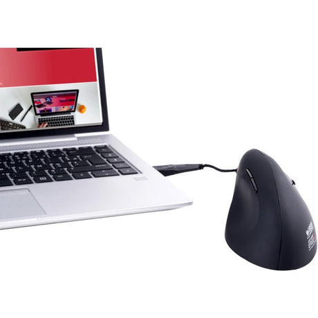 Urban Factory ERGO Mouse - USB Type A - Optical - 3 Button(s)