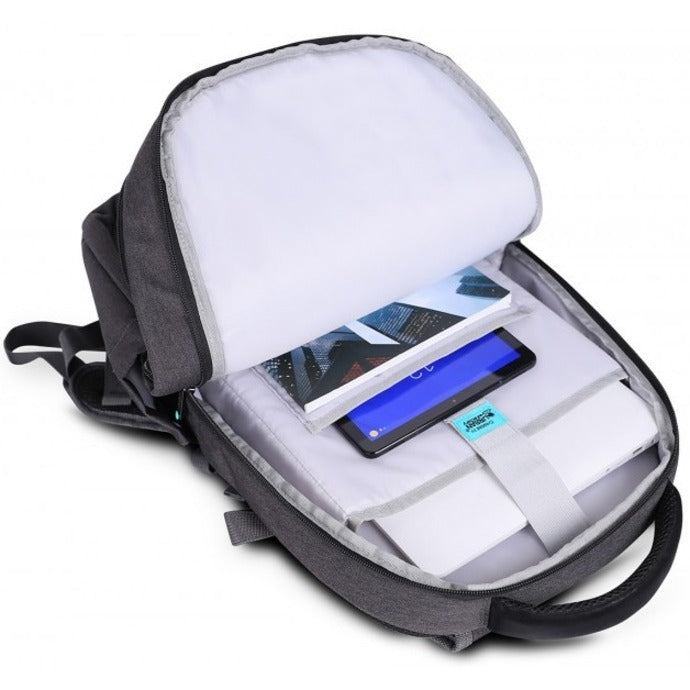 Urban Factory Carrying Case (Backpack) for 26.7 cm (10.5") to 43.9 cm (17.3") Notebook, Tablet, Smartphone - Grey/Black