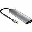 Urban Factory HUBEE USB Type C Docking Station for Desktop PC, Notebook - Memory Card Reader - SD - Space Gray