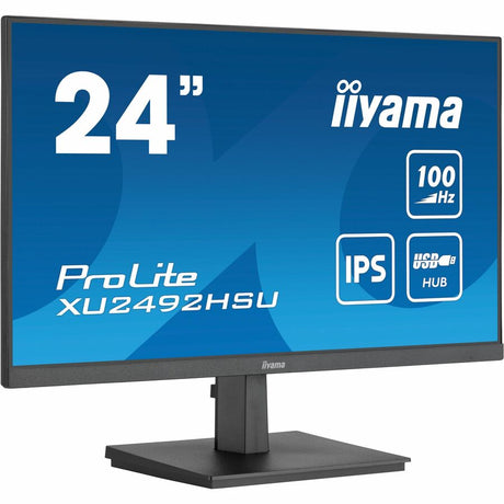 iiyama ProLite XU2492HSU-B6 24" Class Full HD LED Monitor - 16:9 - Matte Black