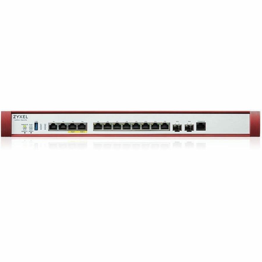 ZYXEL ZyWALL USG FLEX 700H Network Security/Firewall Appliance - 1 Year Security Bundle