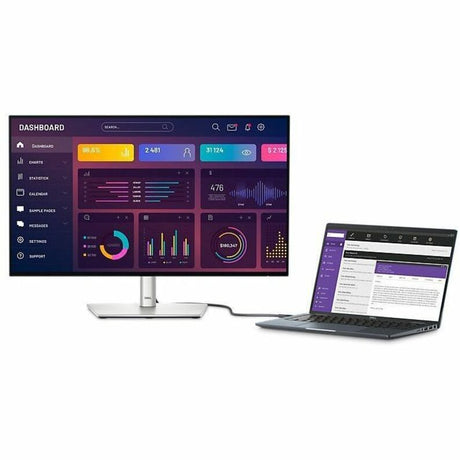 Dell UltraSharp U2724DE 27" Class WQHD LED Monitor - 16:9 - Black, Silver
