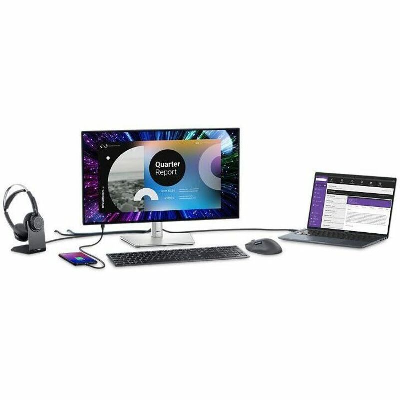 Dell UltraSharp U2424HE 24" Class Full HD LED Monitor - 16:9 - Black