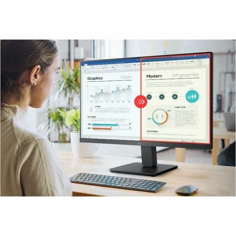 LG 24MR400-B 24" Class Full HD LCD Monitor - 16:9