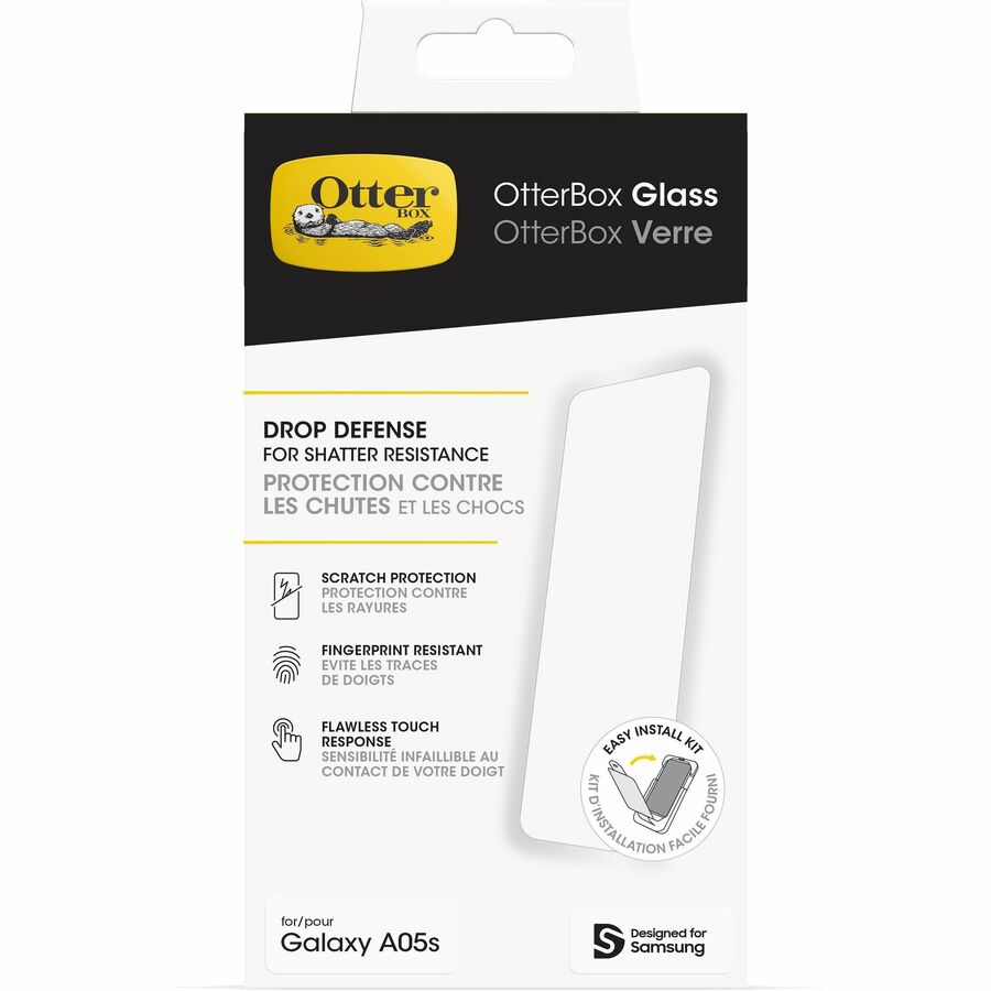 OtterBox React Case for Samsung Galaxy A05s Smartphone - Black - Retail - 1