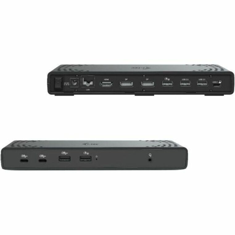 i-tec USB Type C Docking Station for Monitor, Tablet PC, Notebook - Charging Capability - 129.80 W - Black