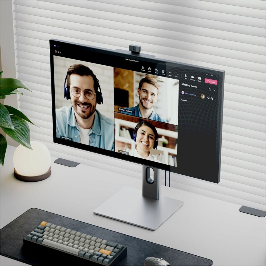 Alogic Clarity Pro 27" Class Webcam 4K UHD LCD Monitor - 16:9 - Black