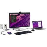 Dell P2724DEB 27" Class Webcam WQHD LED Monitor - 16:9 - Black, Silver