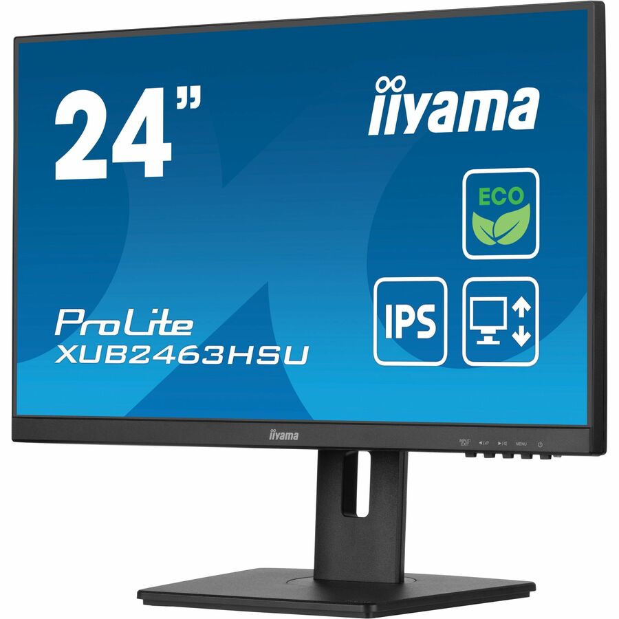 iiyama ProLite XUB2463HSU-B1 24" Class Full HD LED Monitor - 16:9 - Matte Black