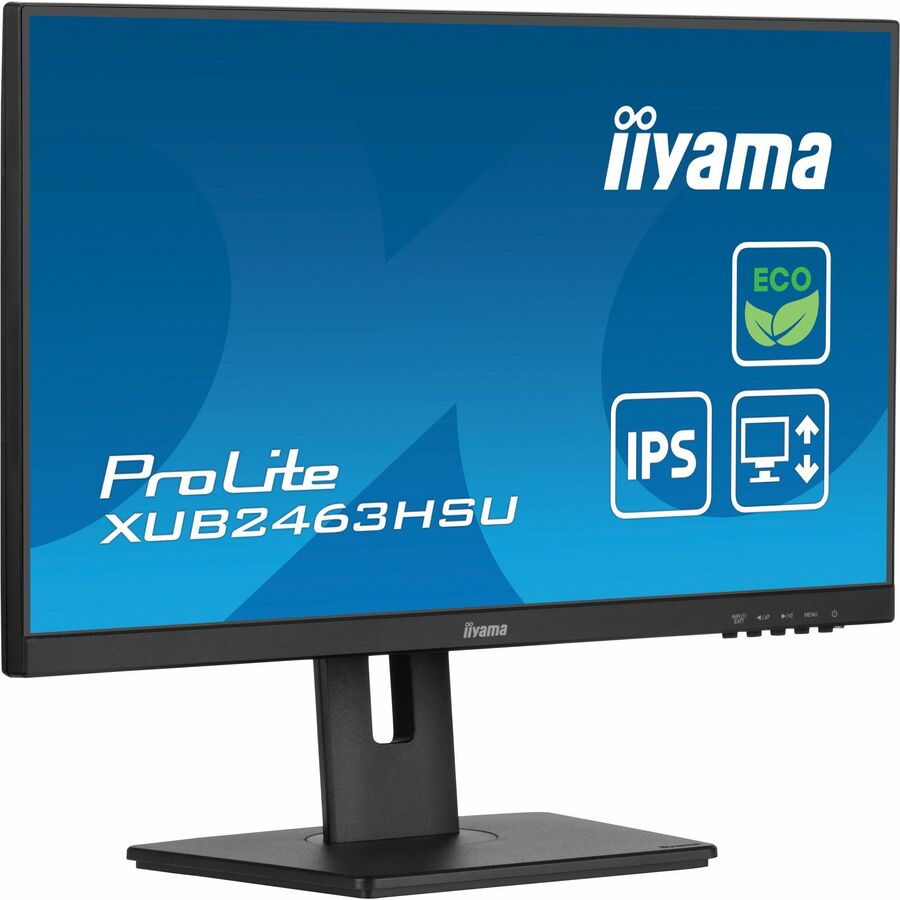 iiyama ProLite XUB2463HSU-B1 24" Class Full HD LED Monitor - 16:9 - Matte Black
