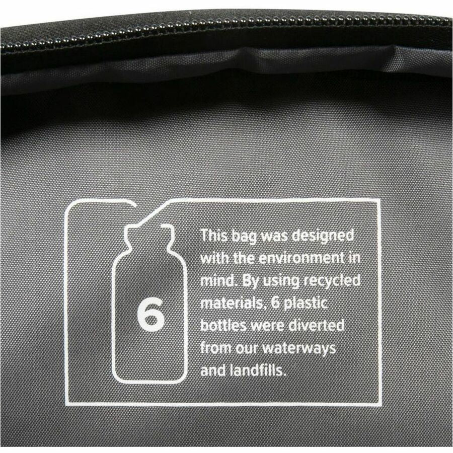 Targus GeoLite EcoSmart TSB962GL Carrying Case (Backpack) for 30.5 cm (12") to 40.6 cm (16") Notebook, Water Bottle, Umbrella - Black
