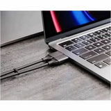 Alogic USB Type C Docking Station for Notebook, Microphone, Monitor, Tablet - Charging Capability - Memory Card Reader - SD - Dark Grey - Portable