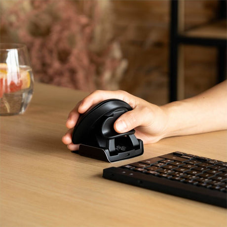 R-Go Twister Ambidextrous mouse Mouse - Bluetooth - USB Type A - Optical - 3 Button(s) - Black