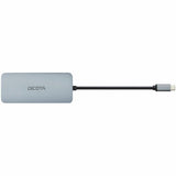 Dicota USB Type C Docking Station for Notebook, Monitor - Memory Card Reader - SD - Silver