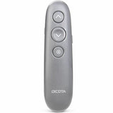 Dicota Presentation Pointer - Radio Frequency - USB - Grey