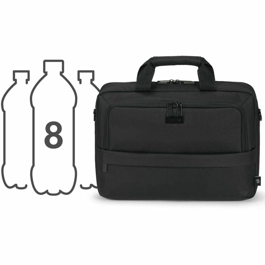 Dicota Eco Top Traveller CORE Carrying Case for 38.1 cm (15") to 43.9 cm (17.3") Notebook - Black