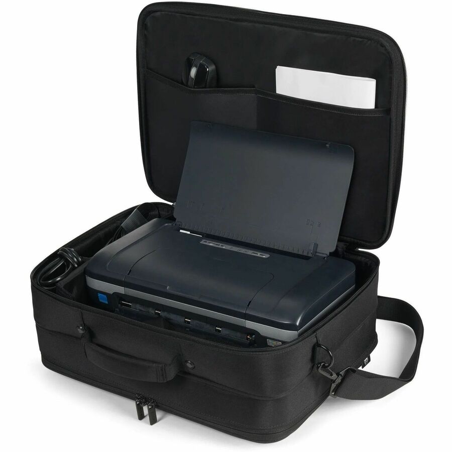 Dicota Eco Multi Twin CORE Carrying Case for 35.6 cm (14") to 40.6 cm (16") Notebook, Printer, Projector - Black