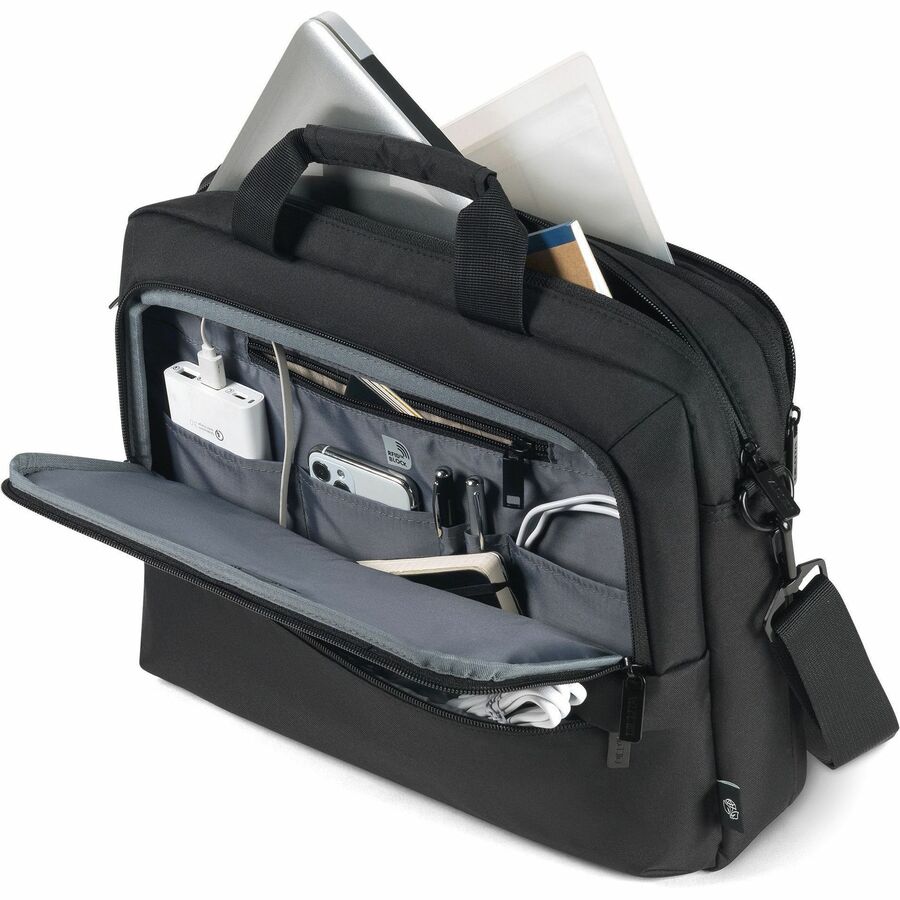 Dicota Eco Top Traveller CORE Carrying Case for 33 cm (13") to 35.8 cm (14.1") Notebook - Black