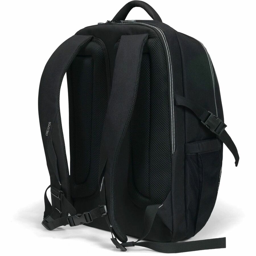 Dicota Eco Carrying Case (Backpack) for 38.1 cm (15") to 43.9 cm (17.3") Notebook - Black