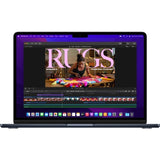 Apple MacBook Air MRYV3B/A 38.9 cm (15.3") Notebook - Apple M3 - 8 GB - 512 GB SSD - English (UK) Keyboard - Midnight