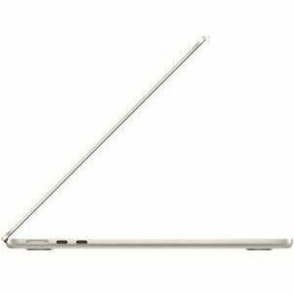Apple MacBook Air MRYR3B/A 38.9 cm (15.3") Notebook - Apple M3 - 8 GB - 256 GB SSD - English (UK) Keyboard - Starlight