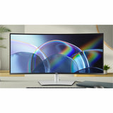 Dell UltraSharp U3425WE 34" Class UW-QHD Curved Screen LED Monitor - 21:9 - Black, Silver