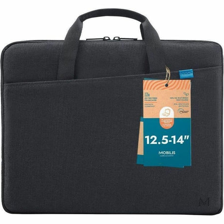 MOBILIS Compact Carrying Case (Briefcase) for 31.8 cm (12.5") to 36.1 cm (14.2") Apple Notebook, Tablet, Equipment, MacBook Air, MacBook, Document - Black