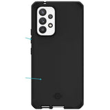 MOBILIS SPECTRUM Rugged Case for Samsung Galaxy A53 5G Smartphone - honeycomb - design - Black