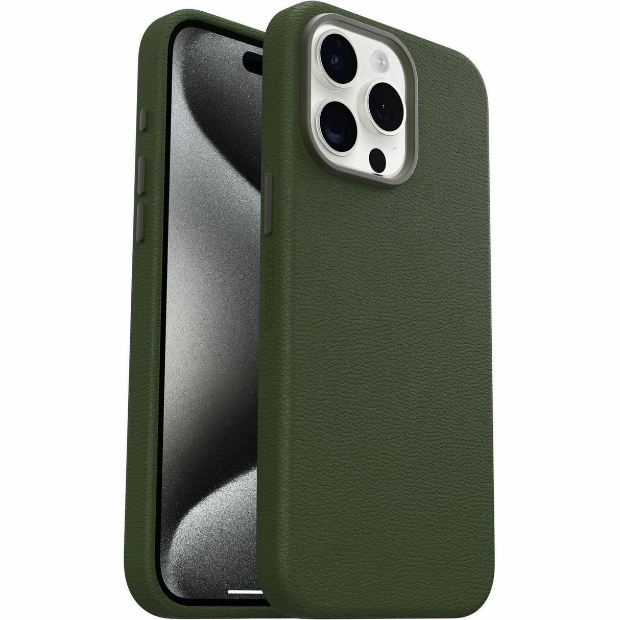 OtterBox Symmetry Case for Apple iPhone 15 Pro Max Smartphone - Cactus Grove (Green)