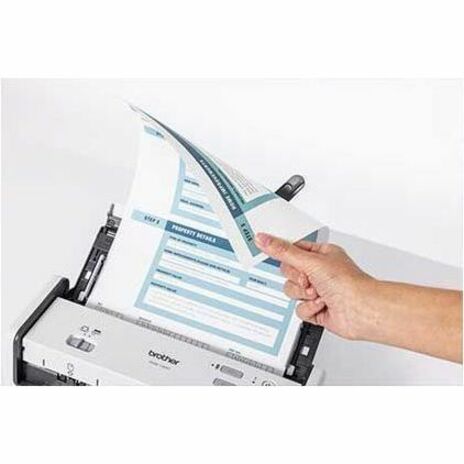 Brother ADS-1300 Sheetfed Scanner - 600 dpi Optical - White