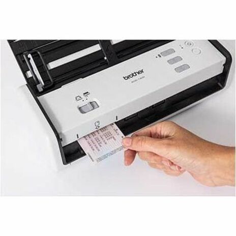 Brother ADS-1300 Sheetfed Scanner - 600 dpi Optical - White