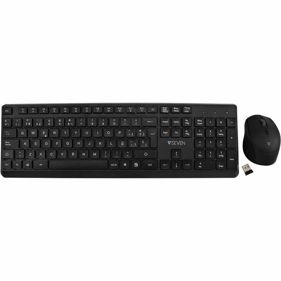 V7 CKW350UK Keyboard & Mouse - English (UK)