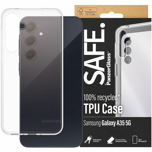 Safe Case for Samsung Galaxy A35 5G Smartphone - Transparent - Bulk