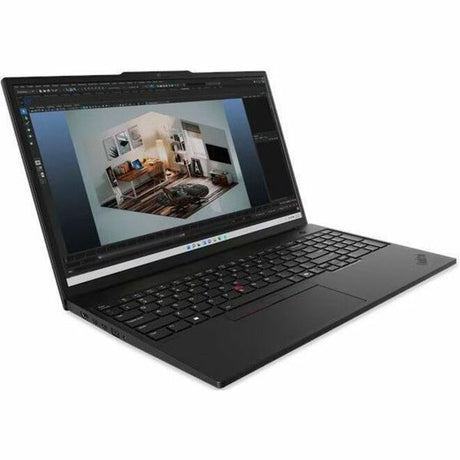 Lenovo ThinkPad P16s Gen 3 21KS0006UK 40.6 cm (16") Notebook - WUXGA - Intel Core Ultra 7 155H - 16 GB - 512 GB SSD - English (UK) Keyboard - Black