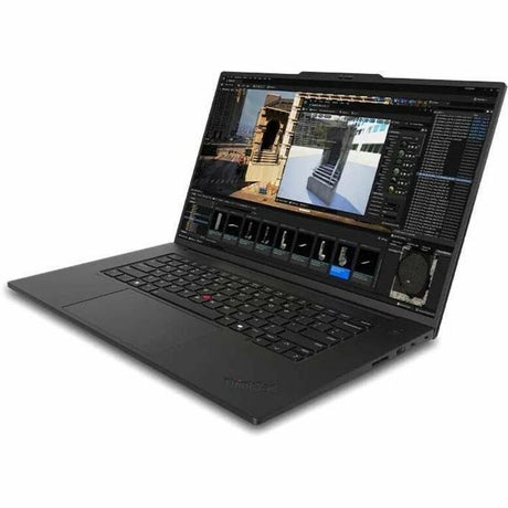 Lenovo ThinkPad P1 Gen 7 21KV001SUK 40.6 cm (16") Notebook - WQXGA - Intel Core Ultra 7 155H - Intel Evo Platform - 32 GB - 1 TB SSD - English (UK) Keyboard - Black