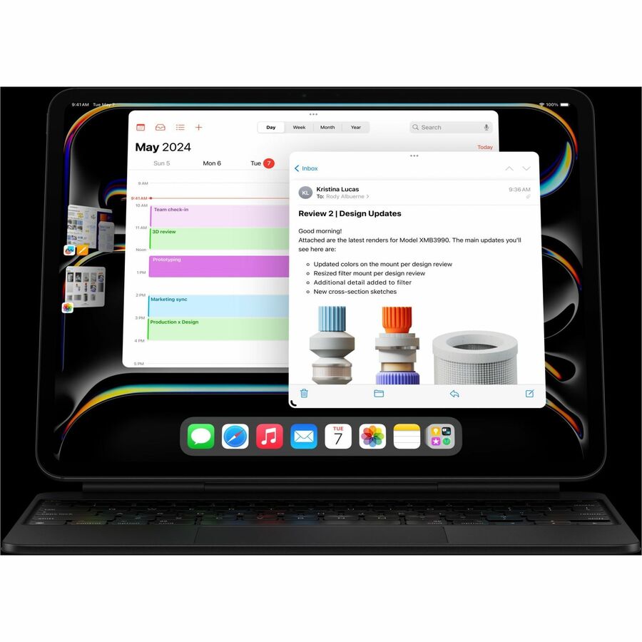 Apple iPad Pro (5th Generation) A2836 Tablet - 27.9 cm (11") - Apple M4 - 8 GB - 256 GB Storage - Space Black
