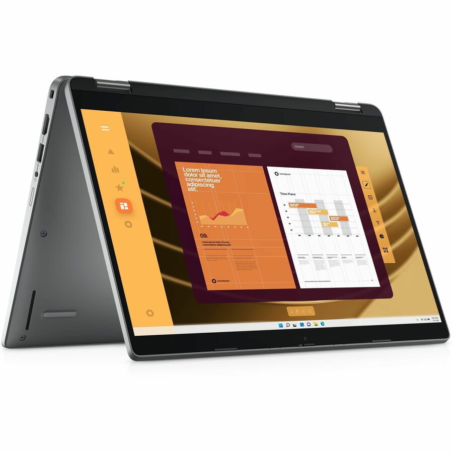Dell Latitude 5000 5350 33.8 cm (13.3") Notebook - Full HD - Intel Core Ultra 7 165U - vPro Technology - 16 GB - 512 GB SSD - English (UK) Keyboard - Grey