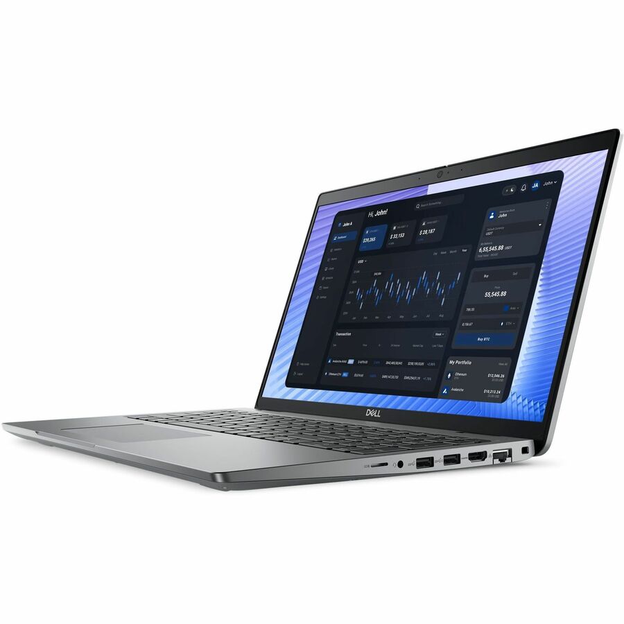 Dell Precision 3000 3590 39.6 cm (15.6") Mobile Workstation - Full HD - Intel Core Ultra 7 155H - 16 GB - 512 GB SSD - English (UK) Keyboard - Titan Gray