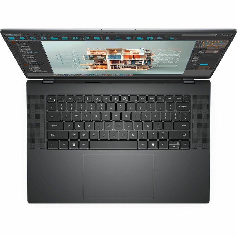 Dell Precision 5000 5690 40.6 cm (16") Mobile Workstation - Full HD Plus - Intel Core Ultra 7 165H - 32 GB - 1 TB SSD - English (UK) Keyboard - Anodized Titan Gray