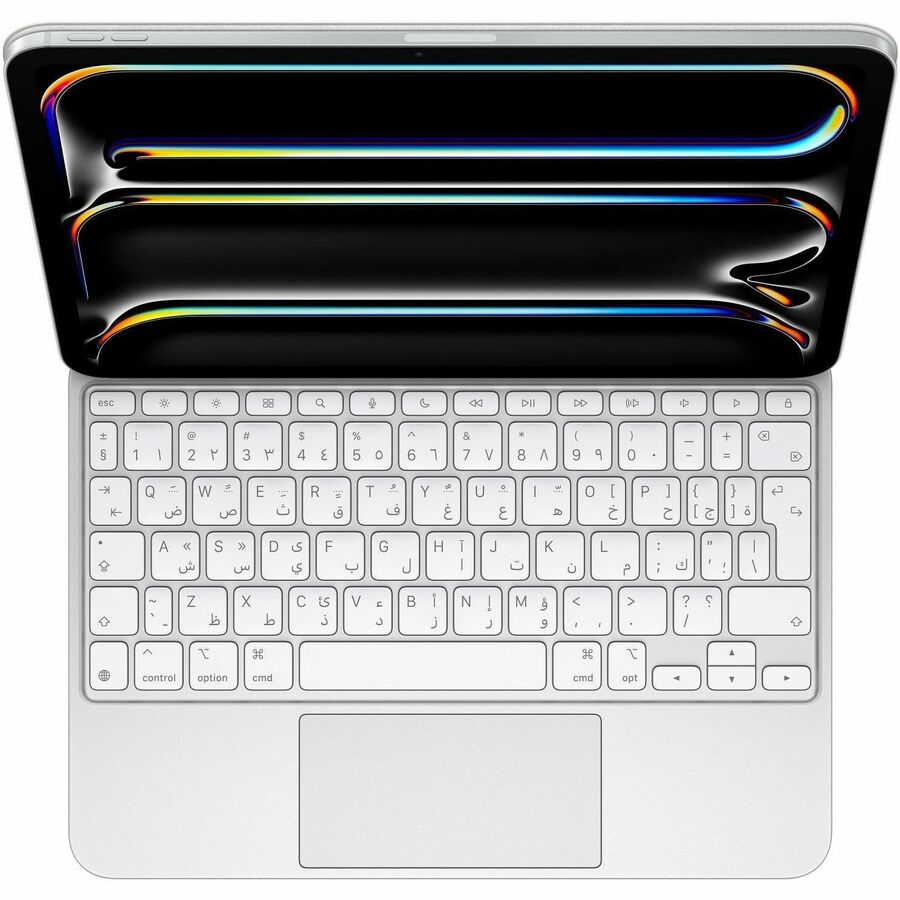 Apple Magic Keyboard/Cover Case for 27.9 cm (11") Apple iPad Pro 11 (2024) Tablet - White