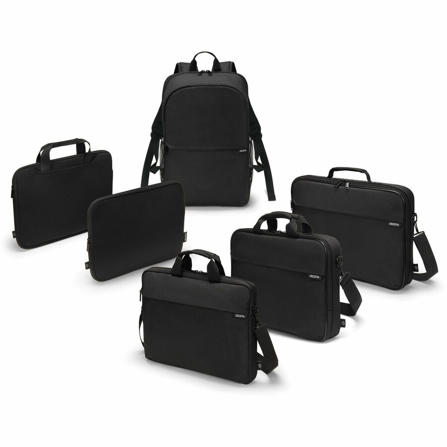 Dicota One Carrying Case (Backpack) for 38.1 cm (15") to 43.9 cm (17.3") Notebook - Black