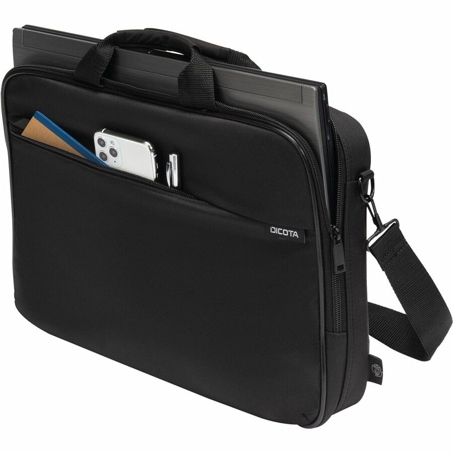 Dicota Top Traveller ONE Carrying Case for 38.1 cm (15") to 43.9 cm (17.3") Notebook - Black