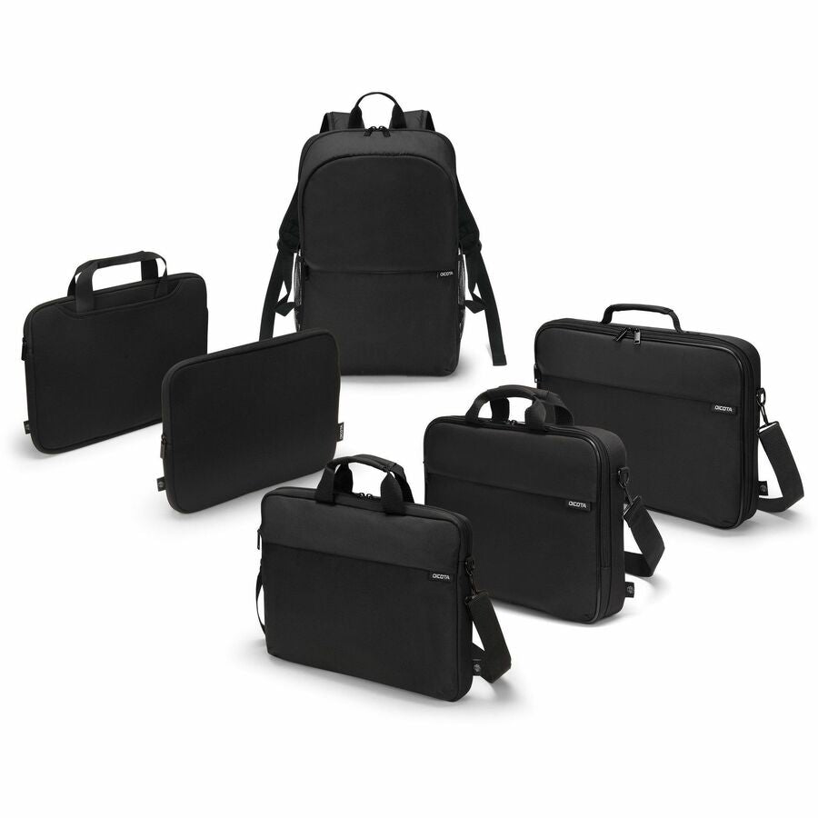 Dicota Top Traveller ONE Carrying Case for 38.1 cm (15") to 43.9 cm (17.3") Notebook - Black
