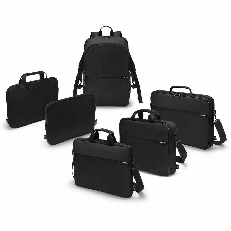 Dicota Top Traveller ONE Carrying Case for 33 cm (13") to 35.8 cm (14.1") Notebook - Black