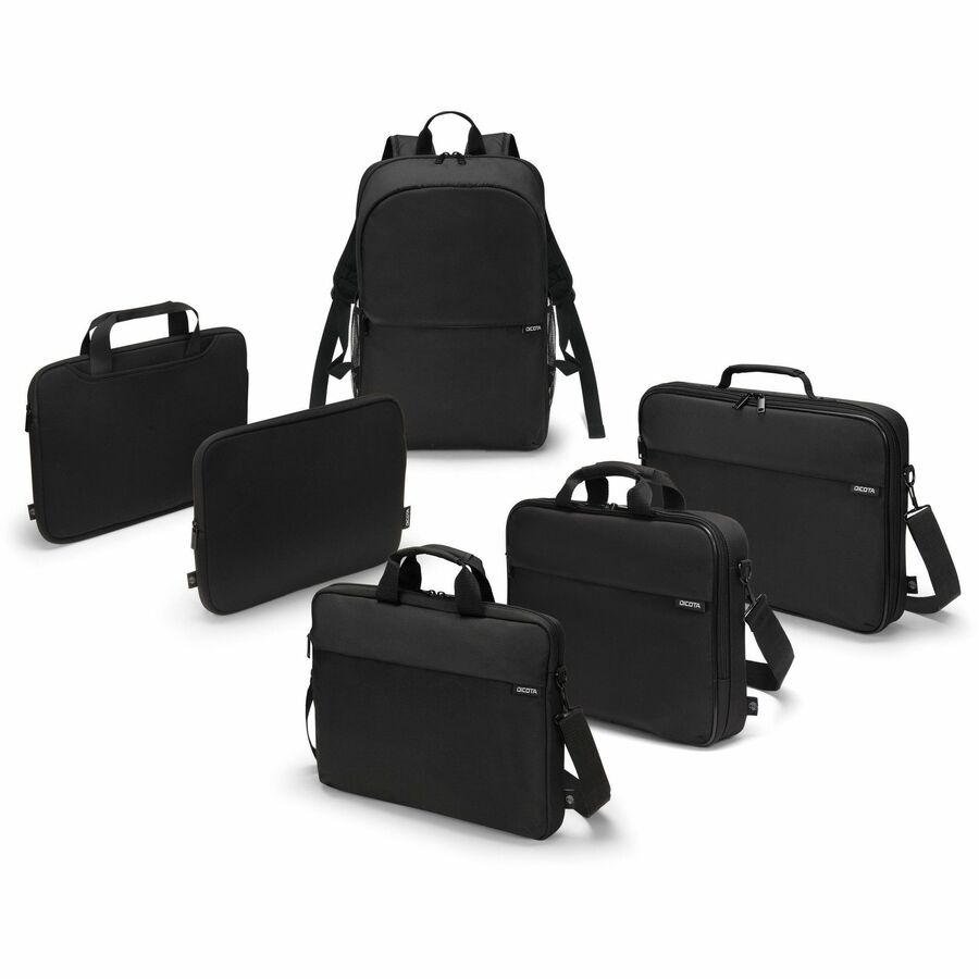 Dicota Slim Case ONE Carrying Case for 35.6 cm (14") to 40.6 cm (16") Notebook - Black