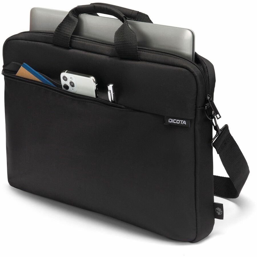 Dicota Slim Case ONE Carrying Case for 35.6 cm (14") to 40.6 cm (16") Notebook - Black
