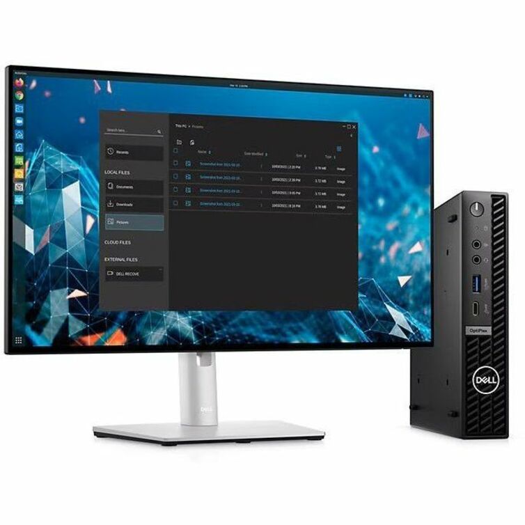 Dell OptiPlex 7000 7020 Plus Desktop Computer - Intel Core i7 14th Gen i7-14700 - vPro Technology - 16 GB - 512 GB SSD - Micro PC - Black