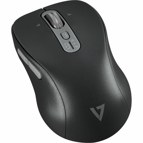 V7 MW600BT Mouse - Bluetooth/Radio Frequency - USB Type C - Optical - 7 Button(s)