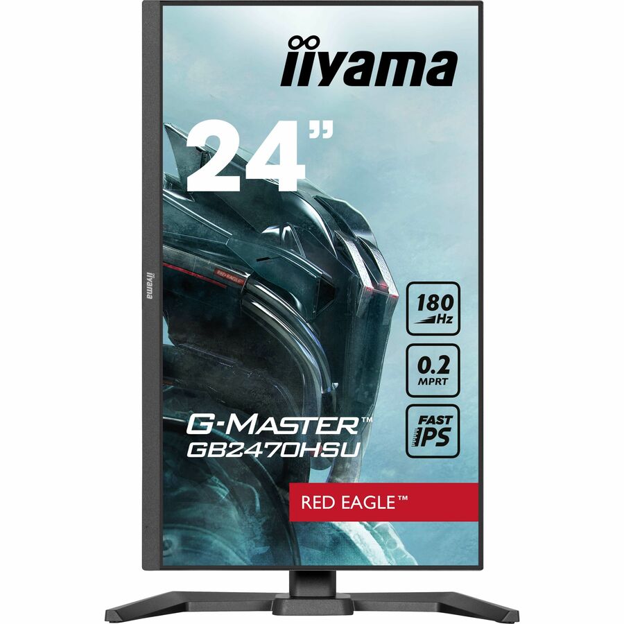 iiyama G-MASTER Red Eagle GB2470HSU-B6 24" Class Full HD LED Monitor - 16:9 - Matte Black